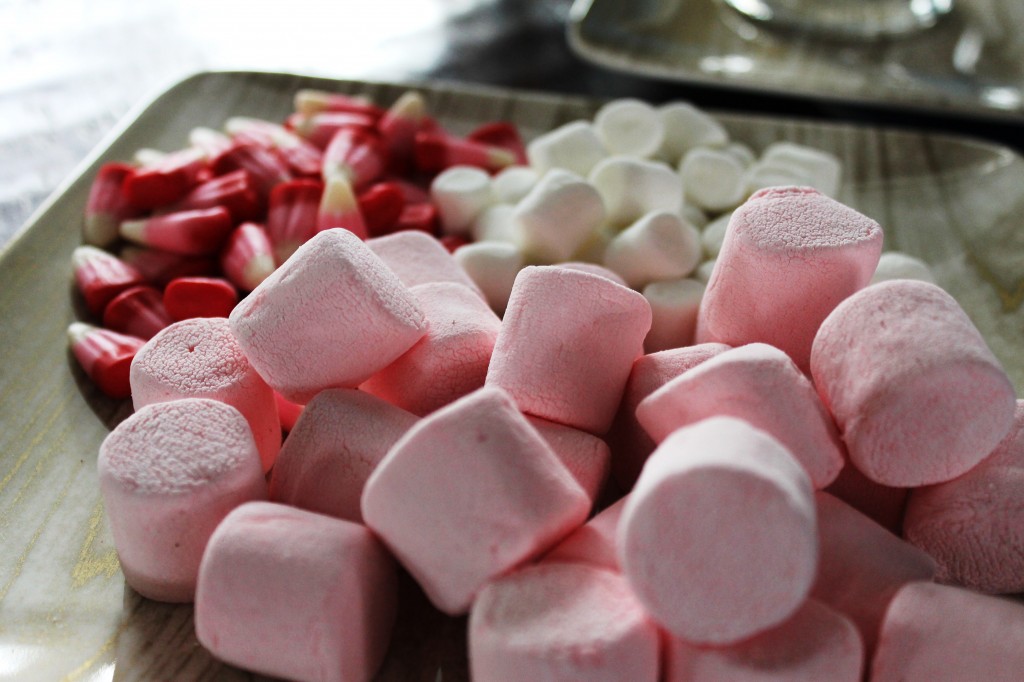 pink marshmellos