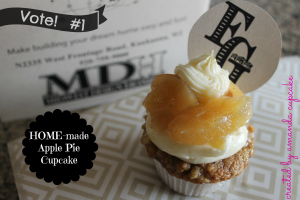 Apple Pie cupcake vote