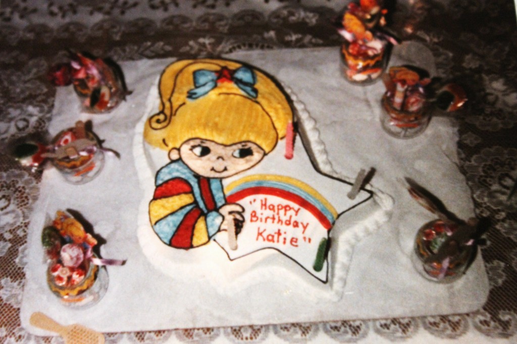 rainbow brite cake