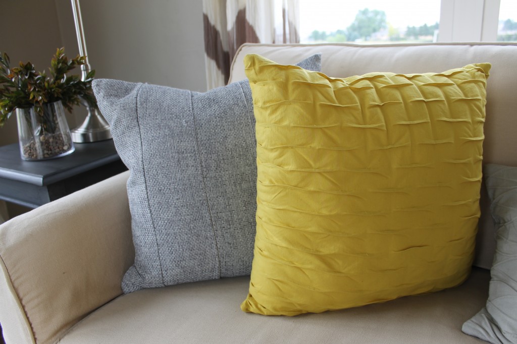 yellow pillow