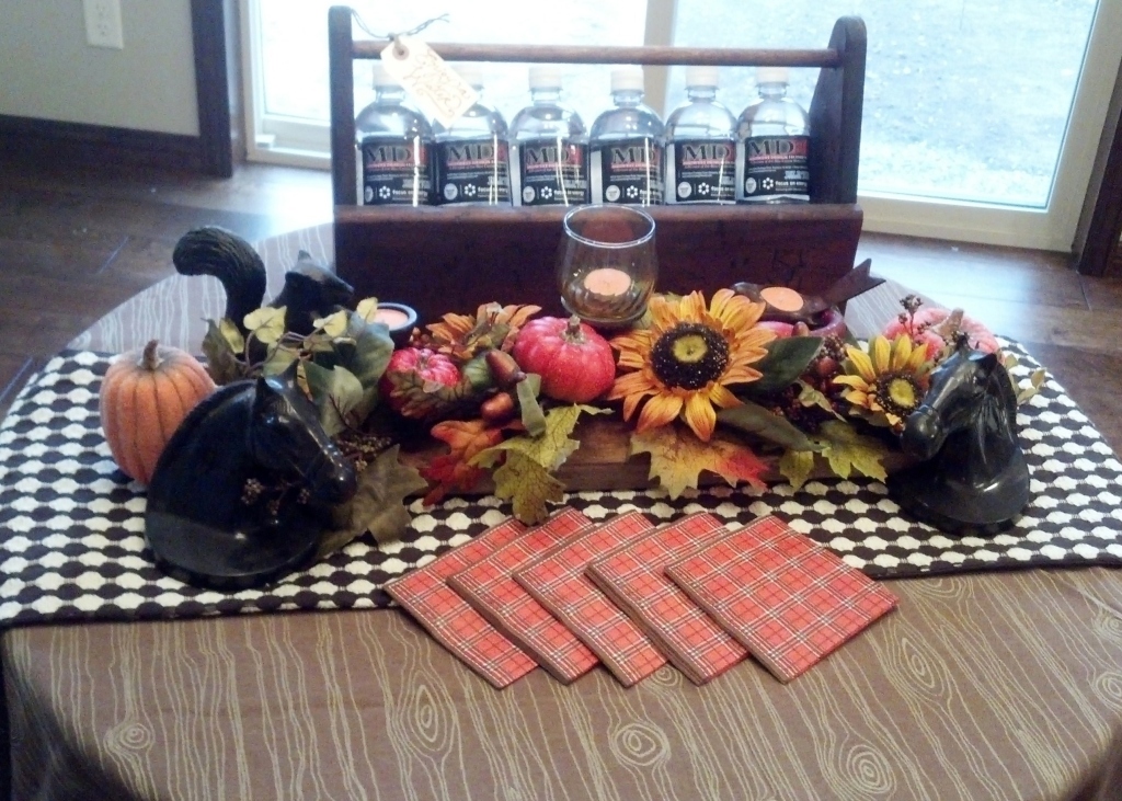 fall table scape