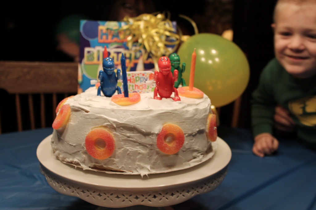 fun 3-year old cake