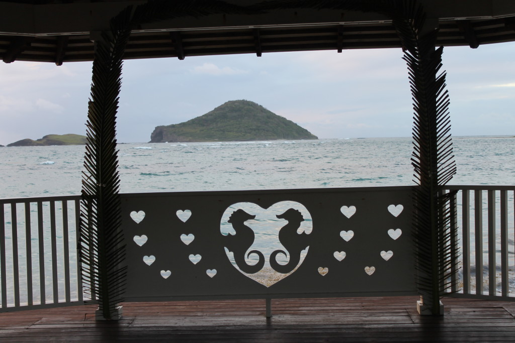 St Lucia gazebo