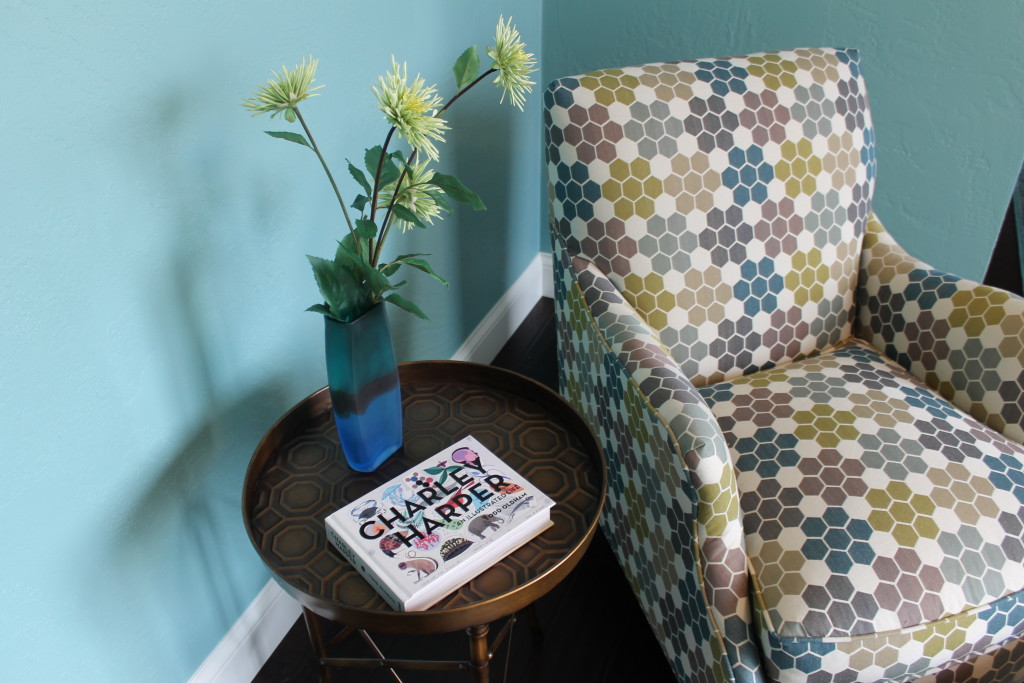 close up on chair with honeycomb