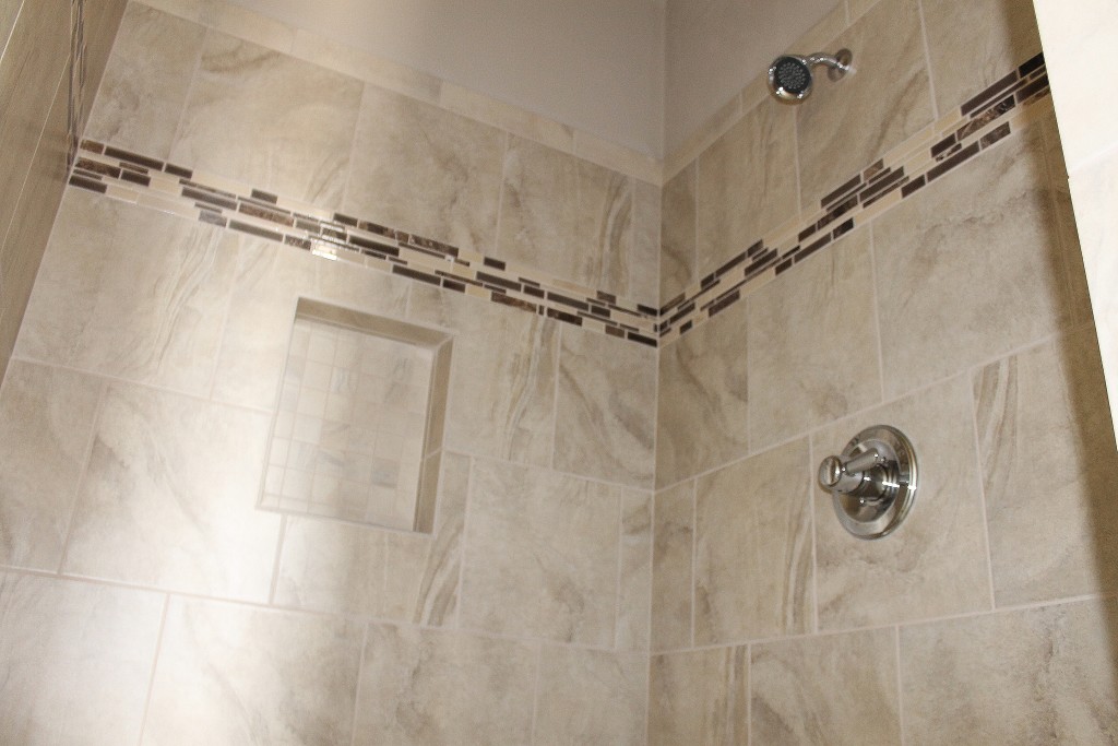 evergrn tile shower