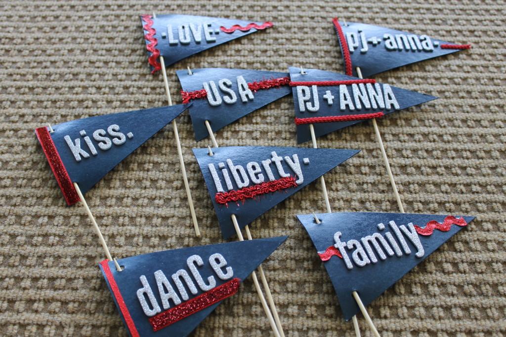 pennants for wedding