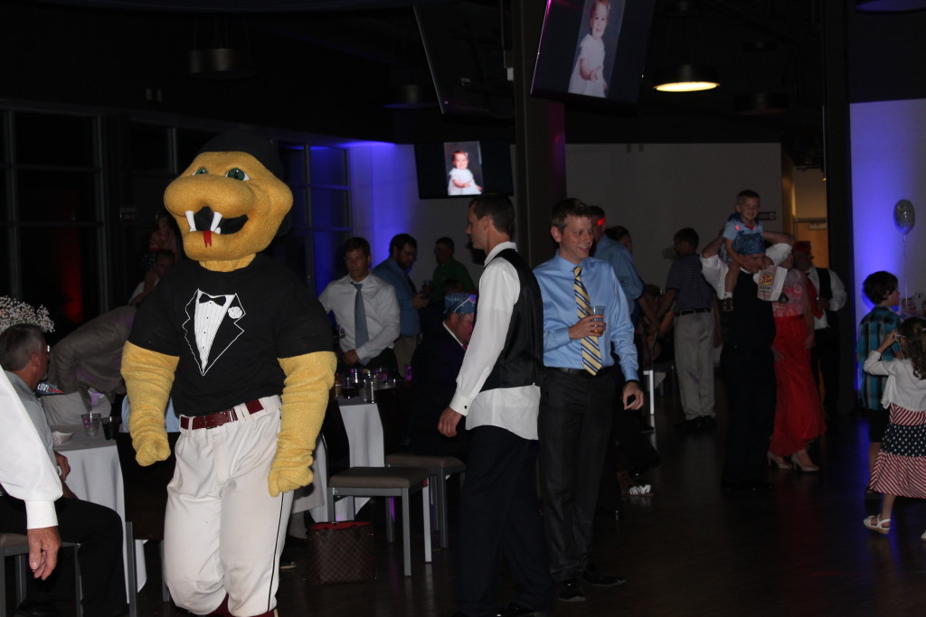 when mascots crash your dance floor