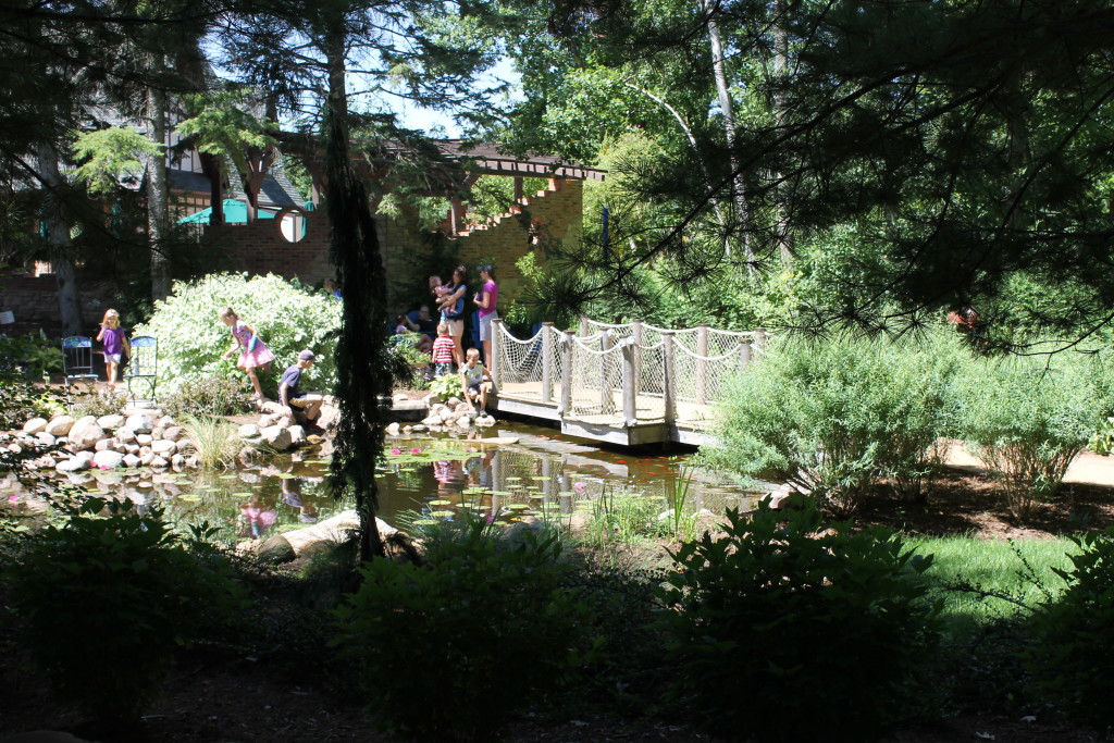 Bookworm gardens koi pond