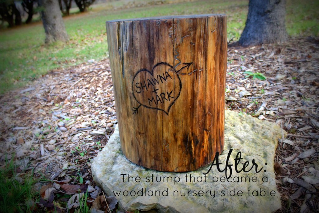 after the stump table