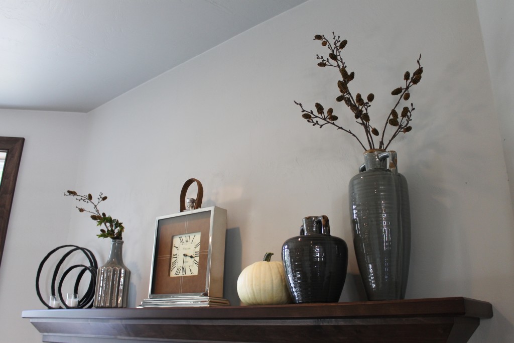 classy and simple fall mantle