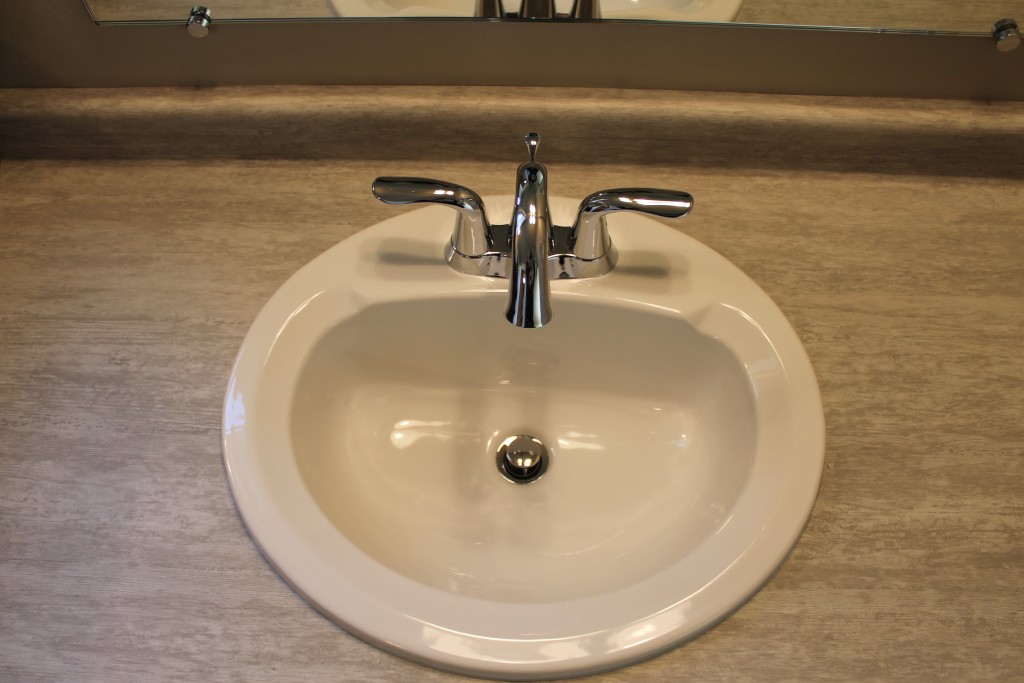 5332 white drop in sink