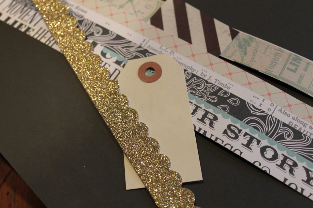 scrapbook tags and decor