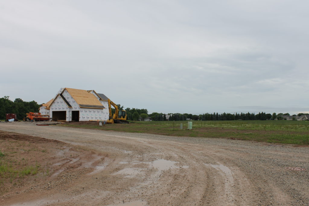 new homes under construction in parker farms, kimberly