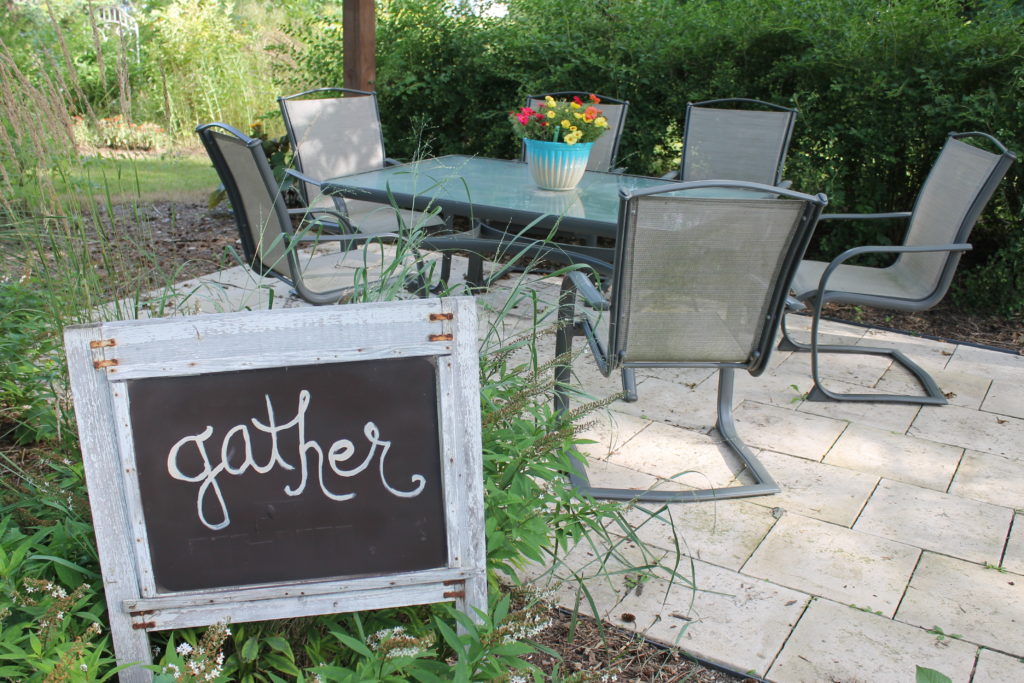 patio gather sign aug 2016