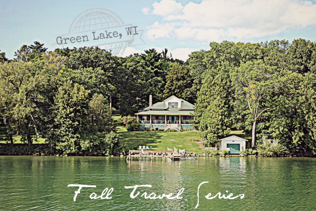 green-lake-wi-lake-side-cottage-really-green-water-fall-travel-series