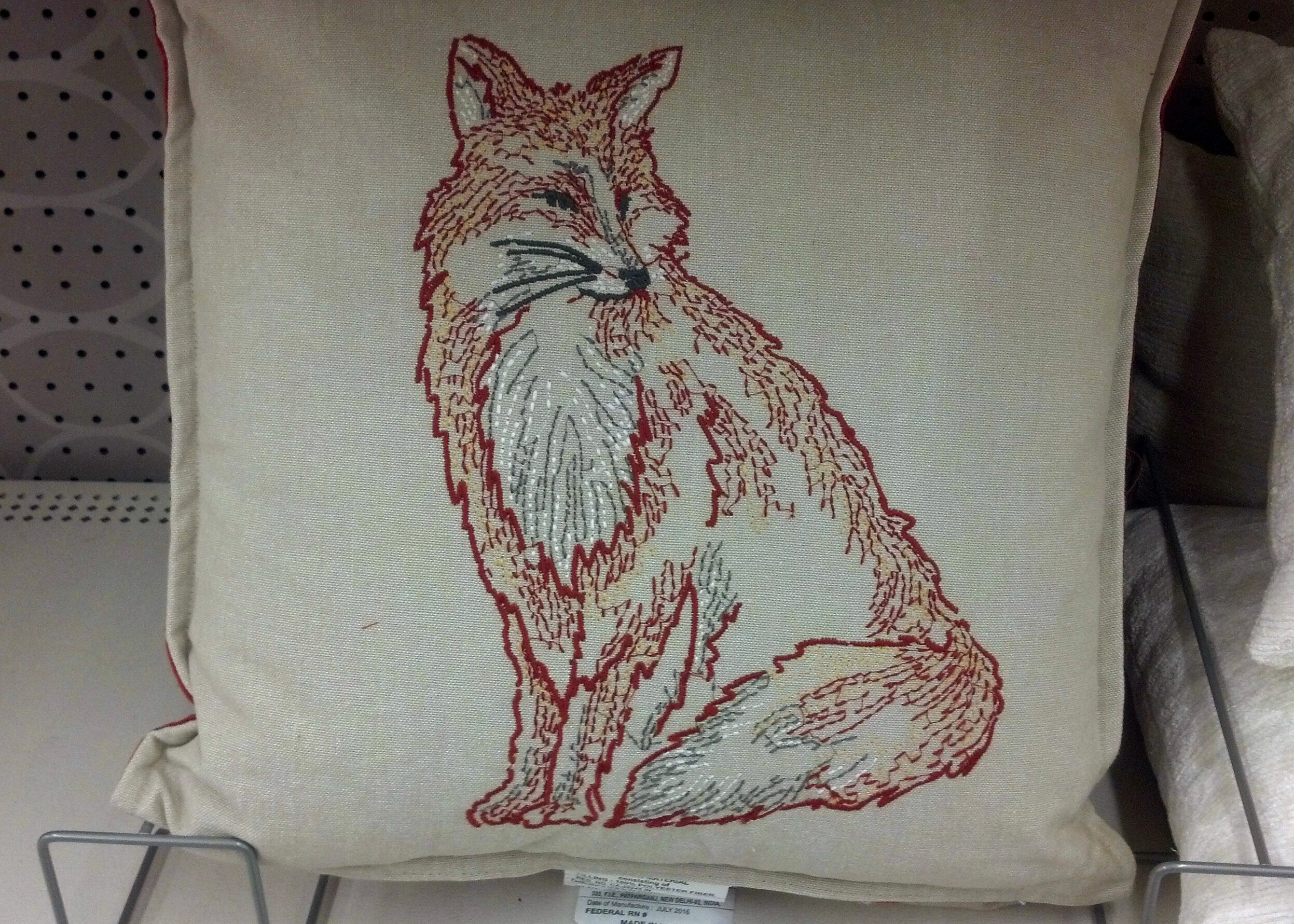 fox-pillow-from-target
